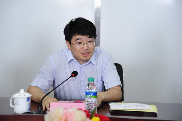 民进江西财经大学主委,副校长邓辉讲话